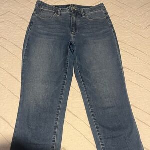 Talbots Women's Denim Blue Crop Jeggings Size 6